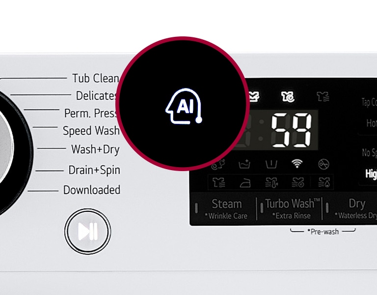 Lg pre wash setting hotsell